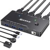 HDMI USB 3.0 KVM Switch for 2 Desktop or 2