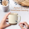 30 Pcs Sanding Sticks, Premium Double-Ended Matchstick Sanding Stick for