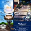 SOLPEX Solar Ground Lights, 12 Pack Solar Lights Outdoor Waterproof,