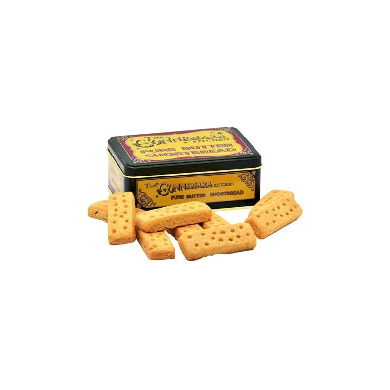 The Connemara Kitchen Irish Pure Butter Shortbread Tin - 150g
