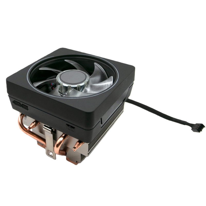 CPU Wraith Prism Cooler RGB LED Aluminum Heatsink Copper Core