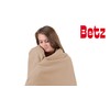 Luxury Fleece Blanket, Colour: sandy, Size: 130 x 170 cm,