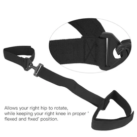Golf Leg Posture Correct Strap , Golf Leg Posture Correct Belt Establishes and Maintains Proper Distance Allows Your Right Hip to Rotate for Beginner