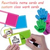 ABCxGOOD Helping Hands Pocket Chart,Classroom Jobs and Management Pocket Chart,