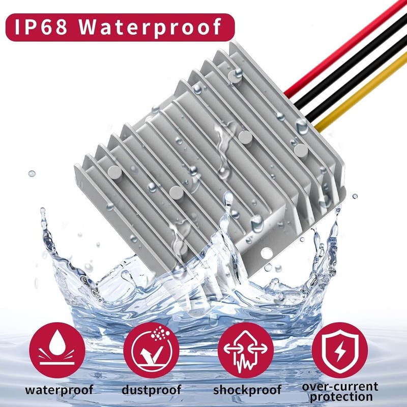 DC Golf Cart Converter DC 36V to DC 12V 10A