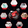 SENCAN 8" Electric Glass suction cup for Granite&Glass Lifting, 2Pack