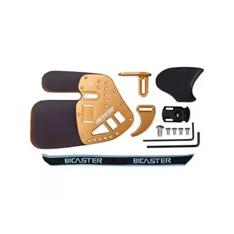 Recurve 리커브 활을 위한 바이캐스터 양궁 핑거 탭 정품 가죽