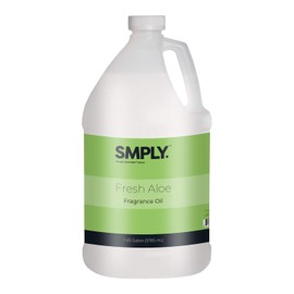 Fresh Aloe Fragrance Oil by SMPLY. - 1 Gallon Scent Oil for Aromatherapy, Candles, and Diffusers