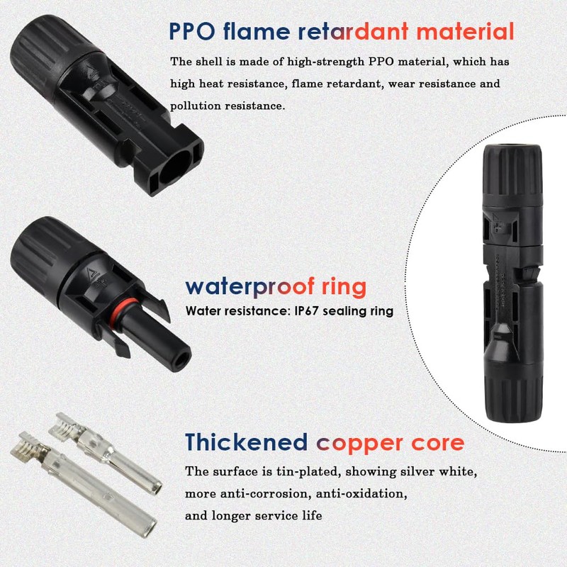 TMBMLPP Solar Crimping Tools Set, MC4 Crimping Tool Kit for