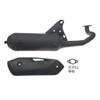 Silent-Pro Exhaust Black E-Approved - Fits Yamaha Aerox, Jog, Neos,