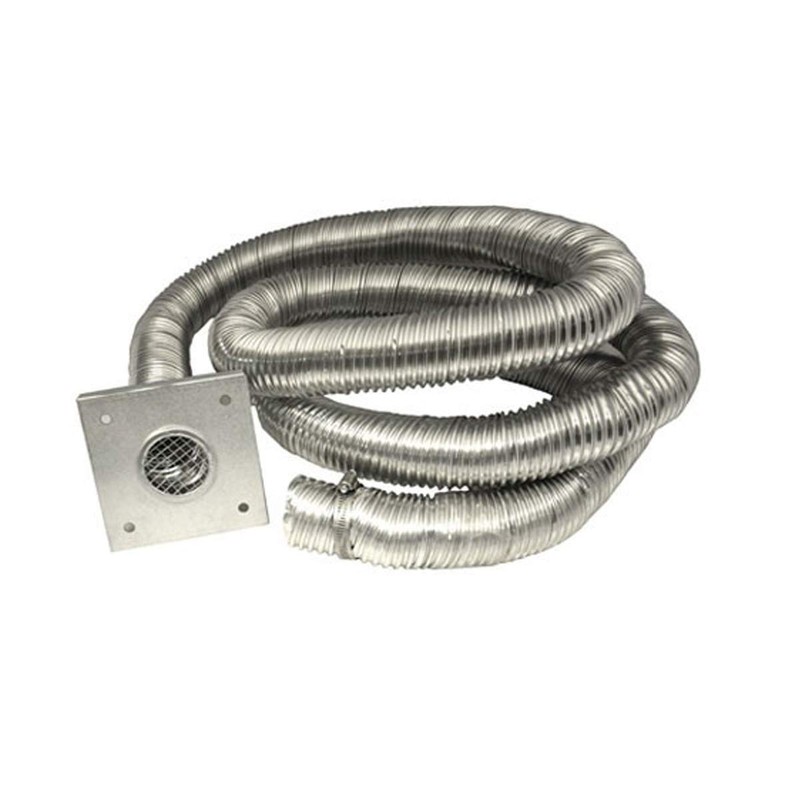 Simpson Dura Vent 2" X 10' Outside Air Kit Aluminum