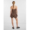 PIECES Women's Pcnya Slip Playsuit Bf BC Jumpsuit, Black/Aop:Leo.
