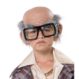 California Costumes, Old Cue Ball Kit, One Size Beige