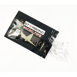 Starbond - Pack of 50 Micro Tips - Extension Applicator Tips for Bottles - Premium CA Super Glue (Cyanoacrylate) Instant Adhesive Whip Tips (50 Pieces)