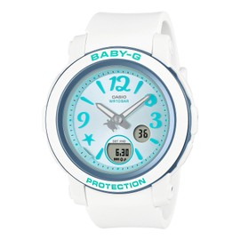 Casio BGA290 (Sea Elements) Baby Watch, Limited Model: White / Blue