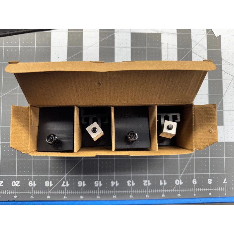 SunPower 518636 End Clamp, Wedge, InvisiMount Assembly, Box of 4