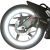 customTAYLOR33 White/Silver/Chrome High Intensity Grade Reflective Copyrighted Safety Rim Tapes