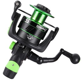 Sougayilang Spinning Reel 13+1 Stainless Steel BB Bait Feeder Carp Fishing Reel for Freshwater and Saltwater-3000