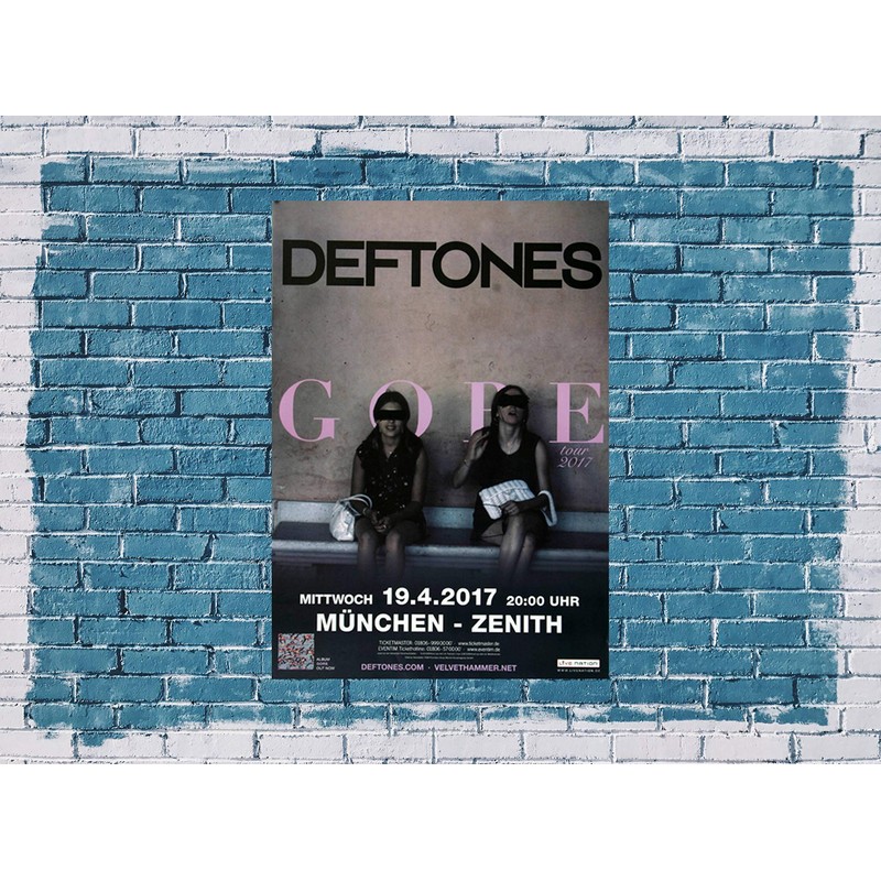 Deftones - Gore, Munich 2017 » Concert Poster | Live