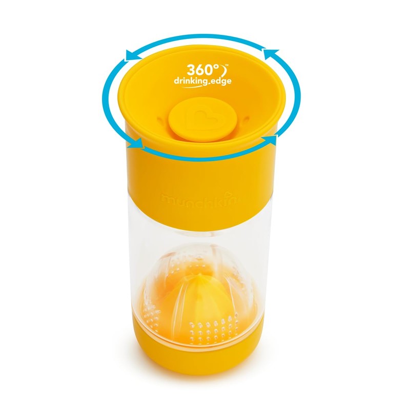 Munchkin Miracle 360 Fruit Infuser Sippy Cup, 14 oz/414 ml,