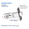 Dontay 2 Pack Pocket Door Privacy Lock, Flush Handles, 2-3/8"