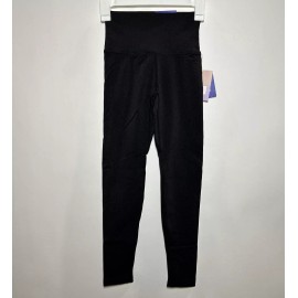 JoyLab Women's High-Rise Patterned Seamless 7/8 Leggings - JoyLab Black L