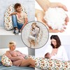 Nursing Pillow with Filling for Small Baby, Positioning Pillow, Baby