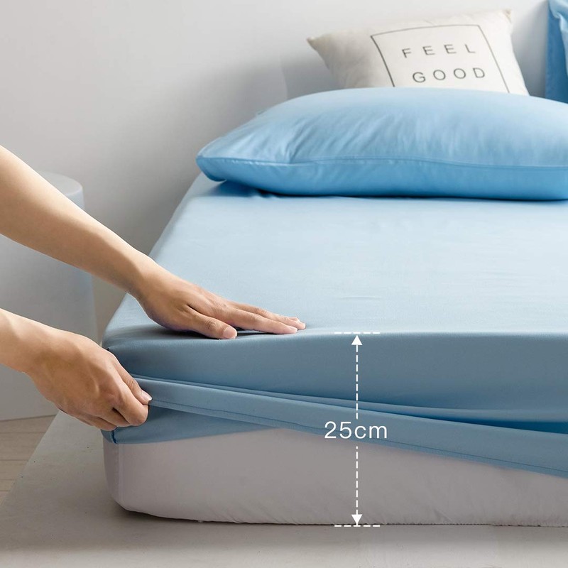 Good Nite Double Fitted Sheet Bed Sheets 25CM Extra Deep