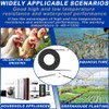Cerkkapo 5M PT1000 Temperature Sensor, Waterproof PT1000 Temperature Sensor, PT