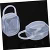 Kisangel 7Pcs Portable Pacifier Storage Box Dust Container for Accessories