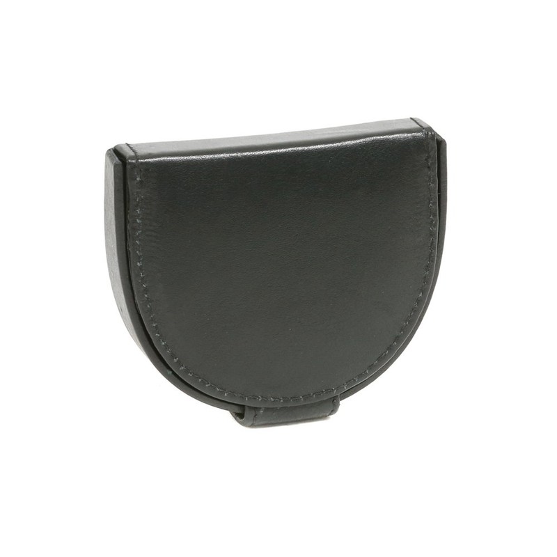 Coin Box LEAS, Genuine Leather, black - ''LEAS Special-Edition''