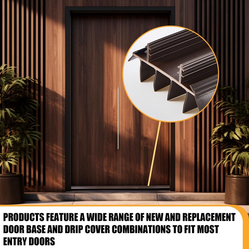 Pushglossy 4 Pcs 32" Long 1 3/4" Wide Replacement Door