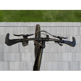 Ergonomic Bicycle Grips with Horn MONLUKY MTB Bicycle Grips Handlebar Grips Bicycle 22 mm Soft Rubber Non-Slip Mountain Bike Road Bike Scooter Cruiser Urban Bike Tricycle (Black)