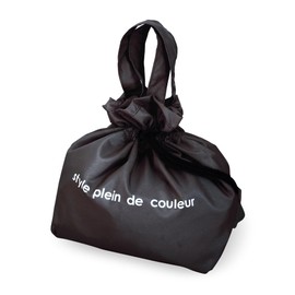 [style plein de couleur] Insulated Lunch Drawstring Bag S Lunch Bag Lunch Bag Lunch Bag Lunch Bag (Smaller, Can Also be Used as a Cold Storage Bag!), Lunch Bag, Insulated Lunch Bag (Black)