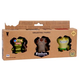 Bizak 64110210-3 Fuggler 3 Figures 6.5 cm with Collectible Poster, 44 Figures to Collect, for Boys and Girls from 4 Years