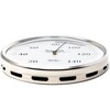 Fischer 198.01 Sauna Thermometer 160 mm Sauna Bimetal Thermometer Stainless