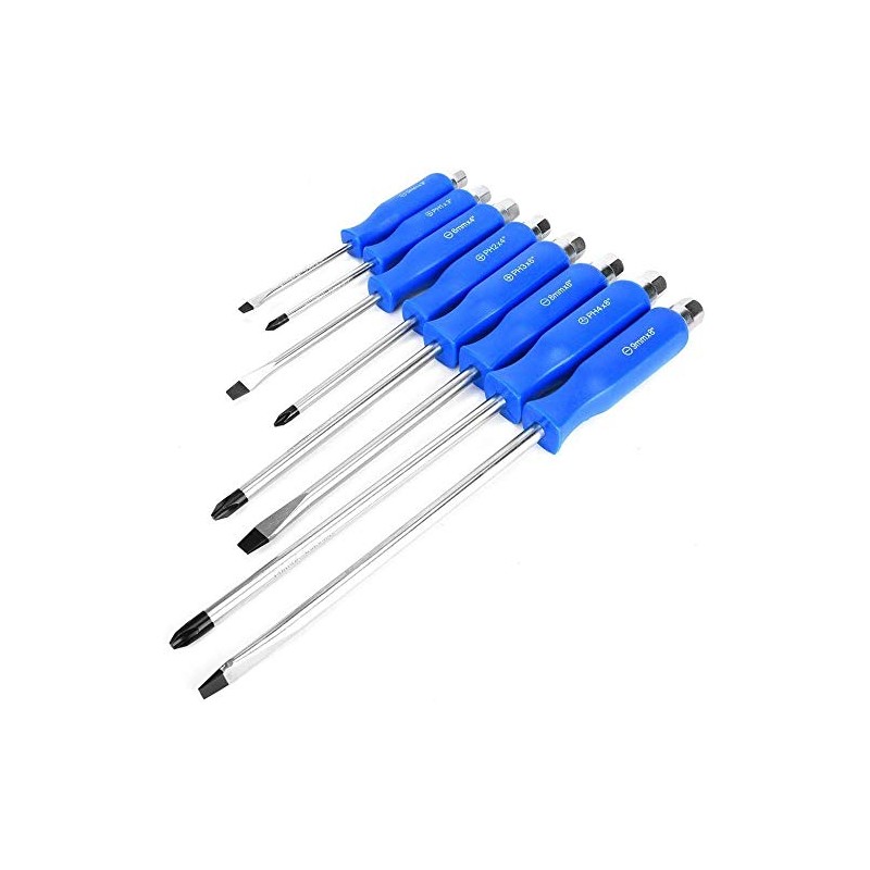 VCT 8pc Piece Hammer Head Screwdriver Commercial Grade Set Magnetic