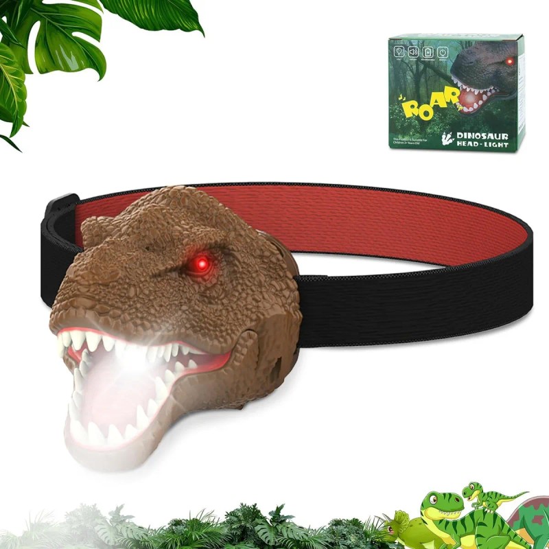 Nitigo Dinosaur Featlamp Para Niños Flights Led Led Para El