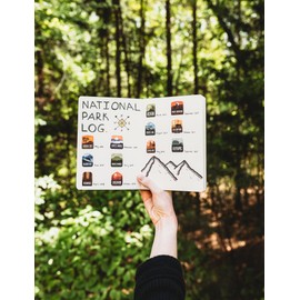 Vagabond Heart 63 National Park Stickers Collection - 1.25 inch Tall - All 63 NP Vinyl Decals - Great Souvenir or Gift - Scrapbook Stickers