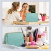 Aosbos Small Makeup Bag Travel Size Cosmetic Bags for Women
