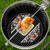 only fire 2Pcs Charcoal Basket Charcoal Briquet Holder BBQ Grilling