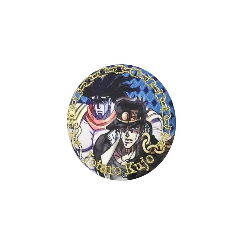 JoJo's Bizarre Adventure Embroidered Can Badge Jotaro Kujo B01B2971