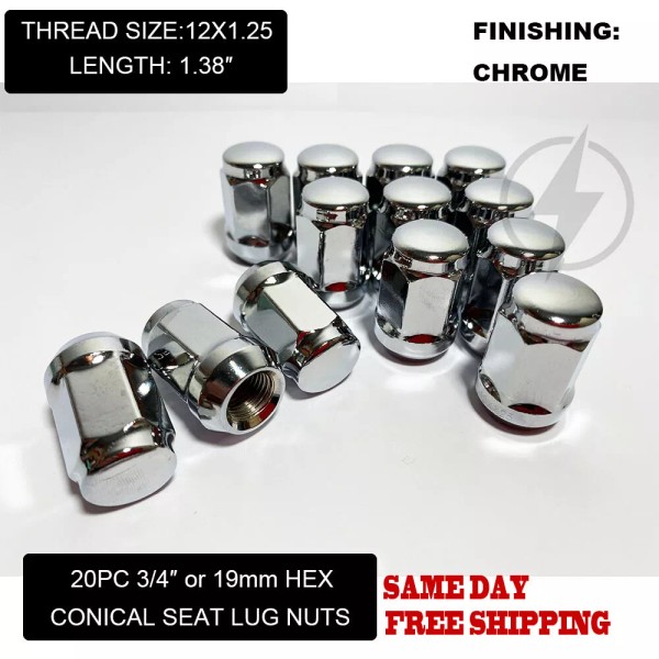 LIGHTNINGAUTOACCESSORIES FIT SUZUK KIZASHI GRAND VITARA XL-7 ACORN LUG NUT