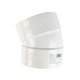 ELBOW22.5PVC-SDR35 4"HXH by PLASTIC TRENDS MfrPartNo P1704