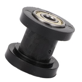 Rueda de Polea de Tensores de Tensores en Cadena Universal para Mini Instalación de Bicicletas Piezas de Repuesto Convenientes (BLACK)