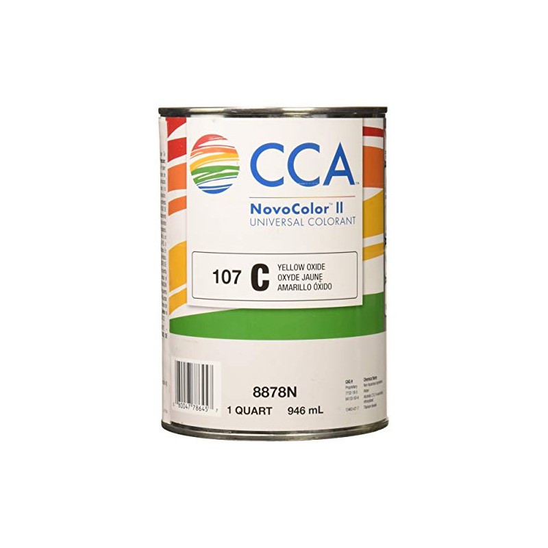Valspar 8878N C-Yellow Oxide Novocolor II Universal Colorant, 1 Quart