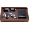 ProCase Wooden Valet Tray for Men, Wood Catch-All EDC Organizer,