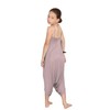 janisramone Girls Kids New Thin Strappy Strappy Plain Cami Jumpsuit