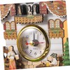 Ciieeo Home Living Room Cuckoo Handcrafted Clock Cuckoo Clock Wall