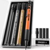 Four Candies 1.3mm Mechanical Pencil Set with 24 Lead Refills,